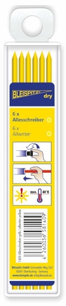 Ersatzmine 2,8mm, Gelb, VE 6