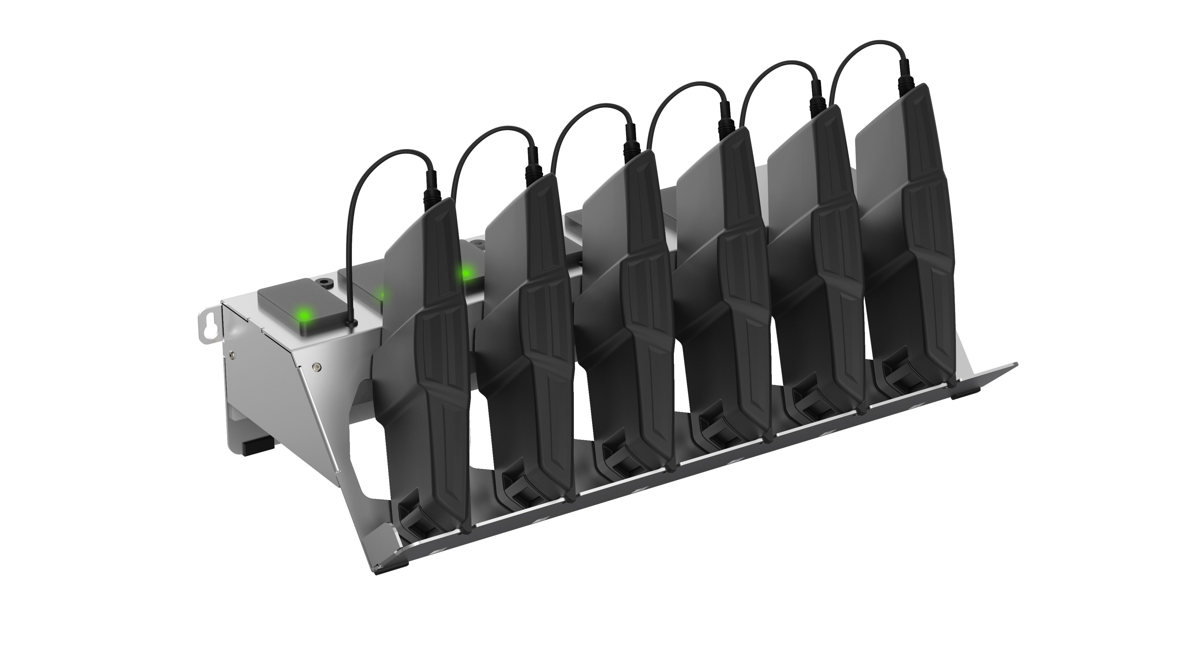 optrel® e3000X Multibaycharger für 6 Akkus e3000 / e3000X