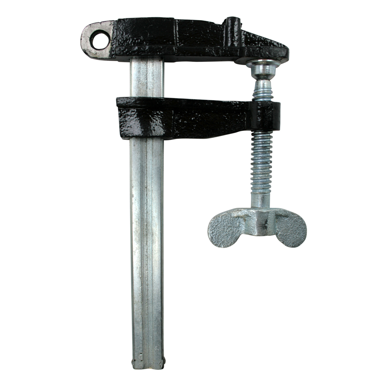 Pol-Zwinge mit Flügelschraube, 400 A, 60 x 150 mm, Schiene 22 x 6 mm