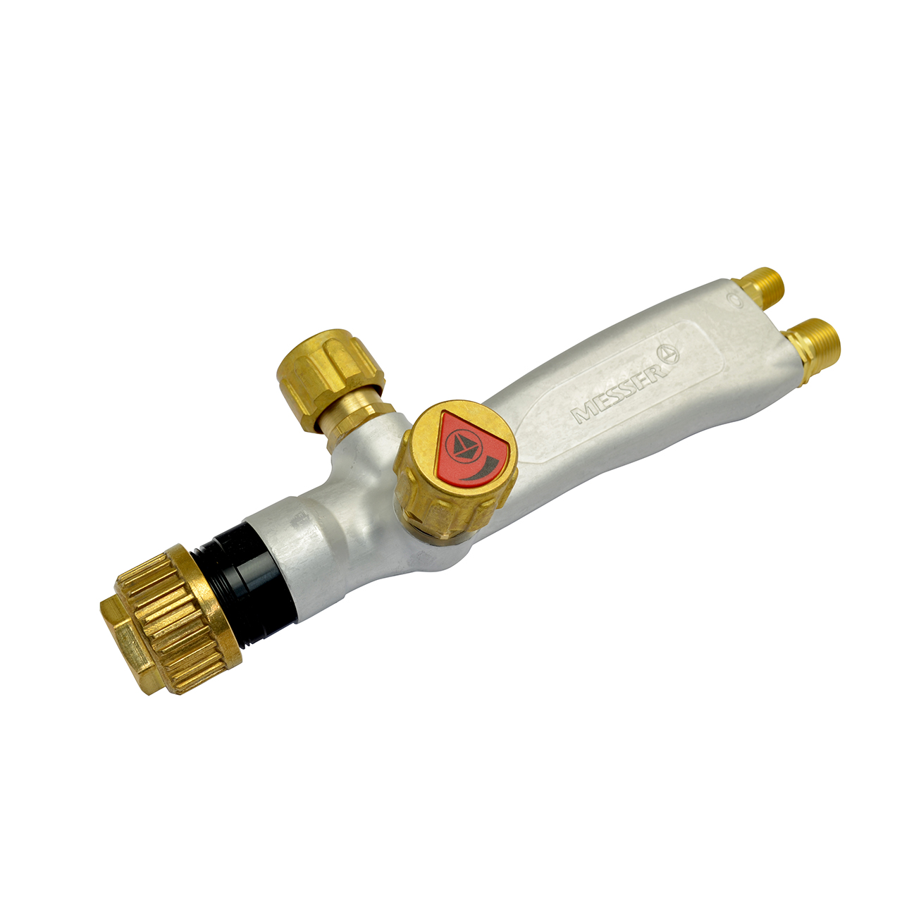 MESSER STAR 1010 Alu-Massiv-Griffstück, Schaft Ø 20 mm, 90° Ventilanordnung