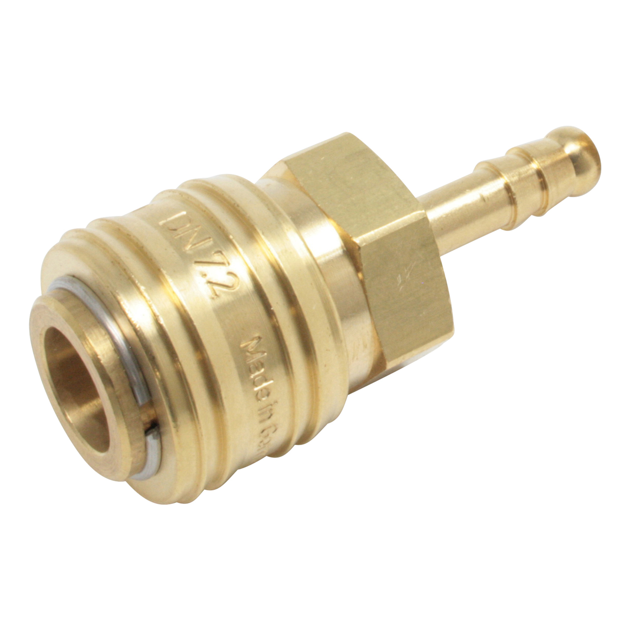 Druckluftkupplung NW 7,2 mm, Tülle Ø 8 mm