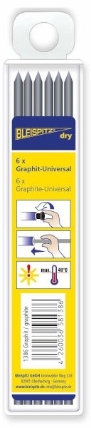 Ersatzmine 2,8mm, Graphit, VE 6