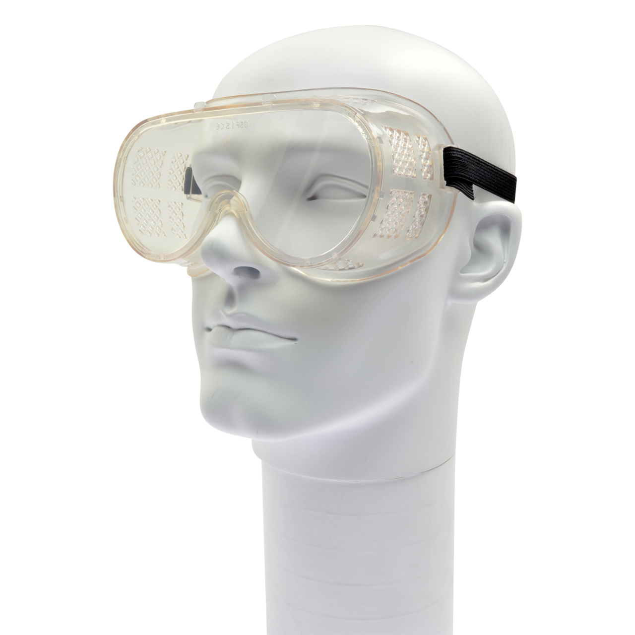 Vollsichtbrille klar mit einteiliger Scheibe, klar, antibeschlag