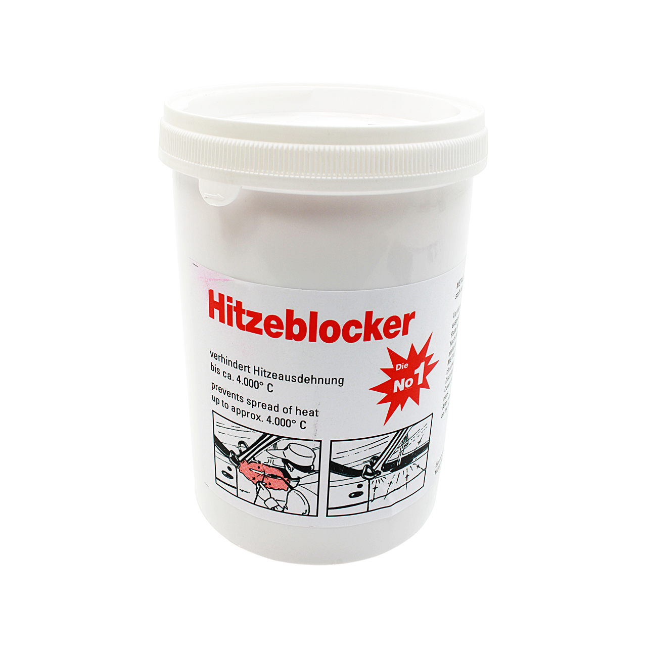 Hitzeschutz Isolierpaste, knetbare Konsistenz, in Kunststoffdose