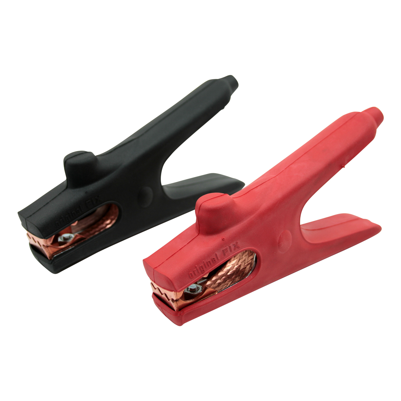 Orig. FIX-Masseklemme, Gr. 0, M8, 160 A, schwarz isoliert