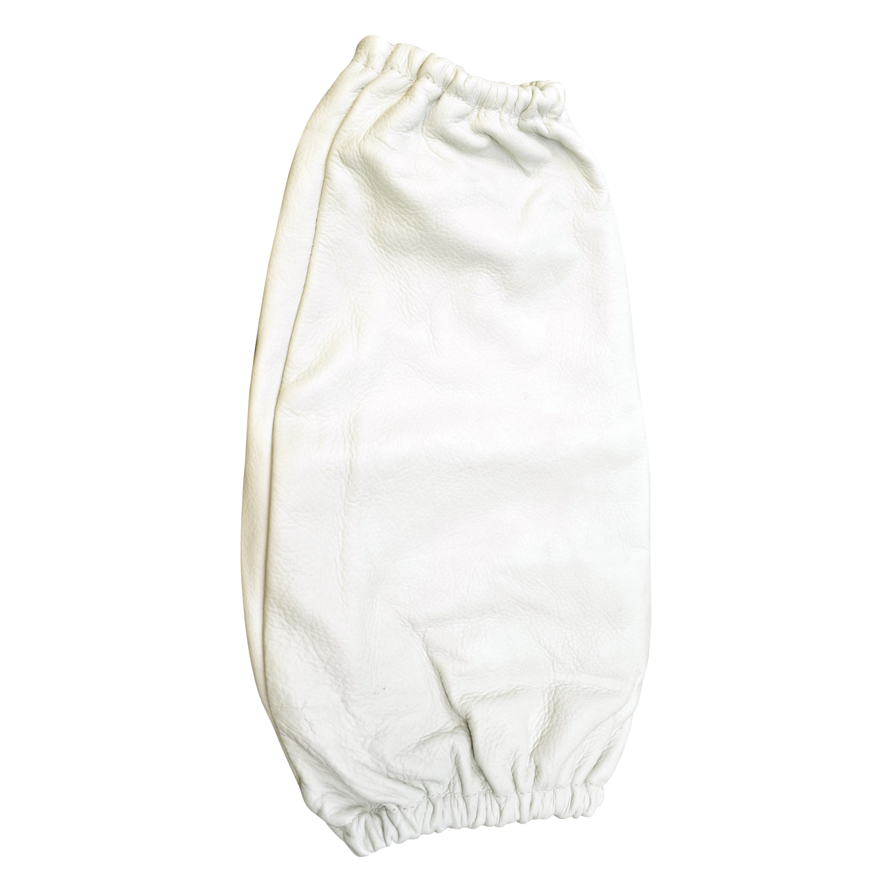 Ärmelschoner BASIC aus Vollleder, beids. Gummizug, L: 350 mm, hellgrau, Stück