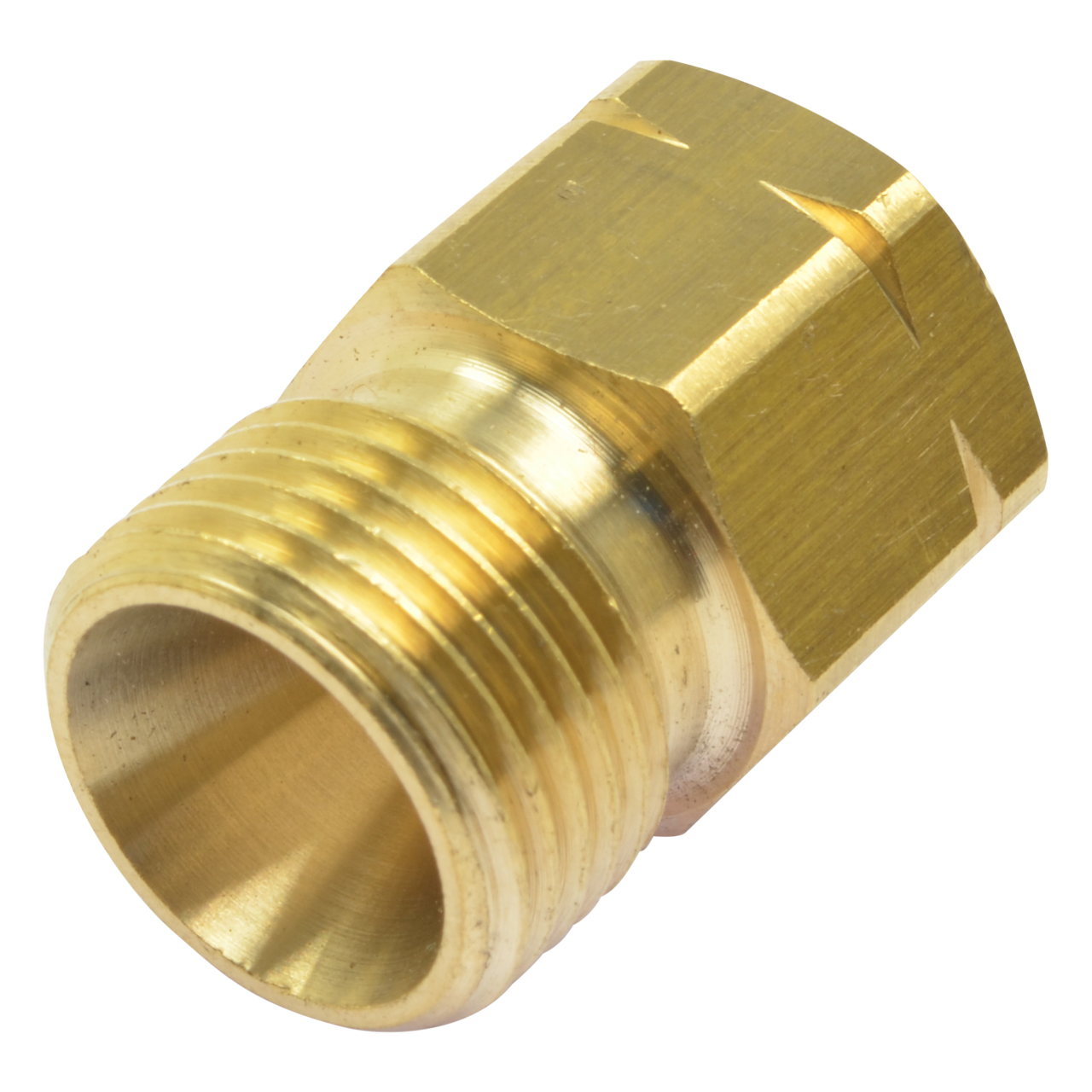 Reduzierstück, innen 1/4'' LH x außen 3/8'' RH