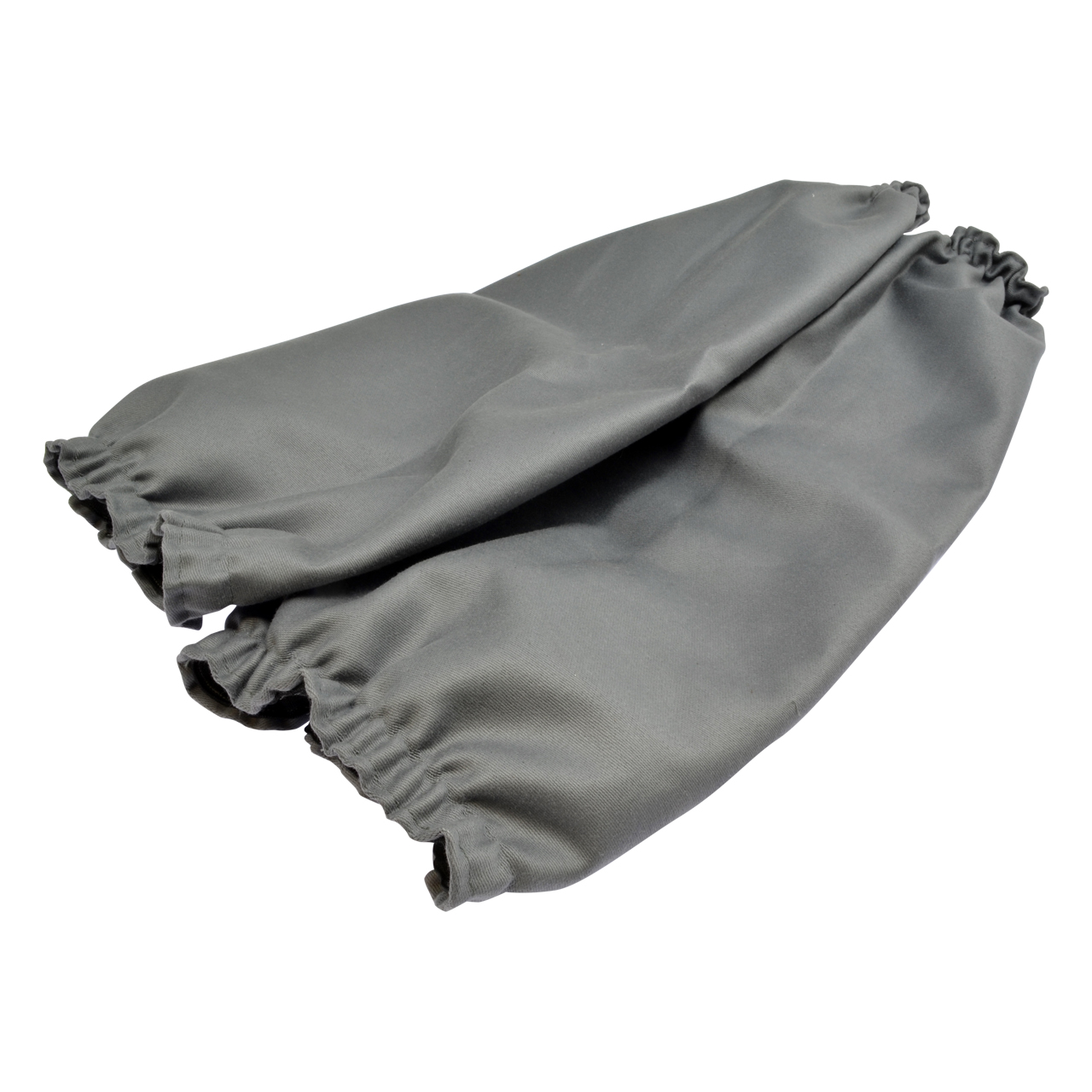 Ärmelschoner mit Gummizug aus SECAN grau, beids. Gummizug, L: 510 mm, Paar