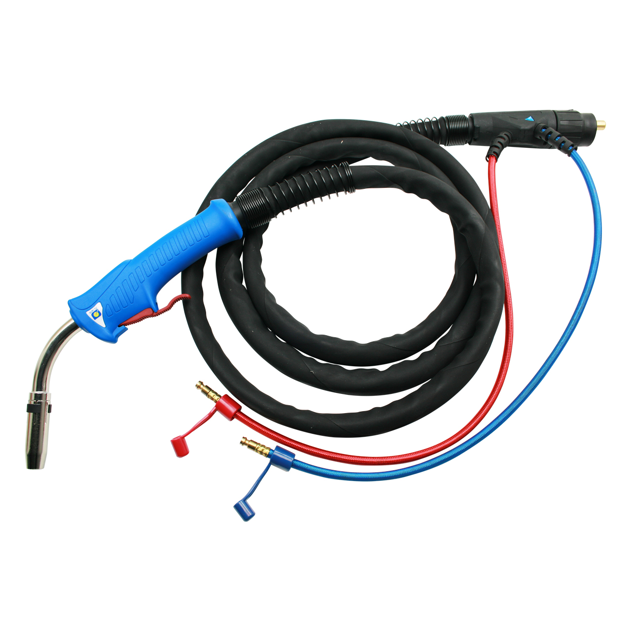 Schlauchpaket PLUS 240, wassergekühlt, Gasdüse steckbar