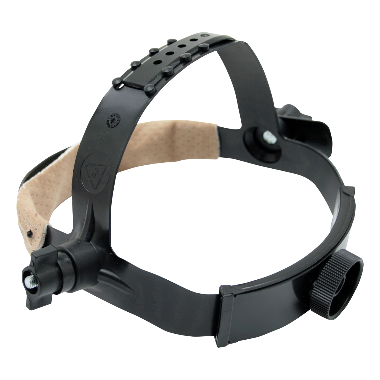 Kopfband WKS STANDARD mit festen Seitenteilen, Microfaser Schweißband