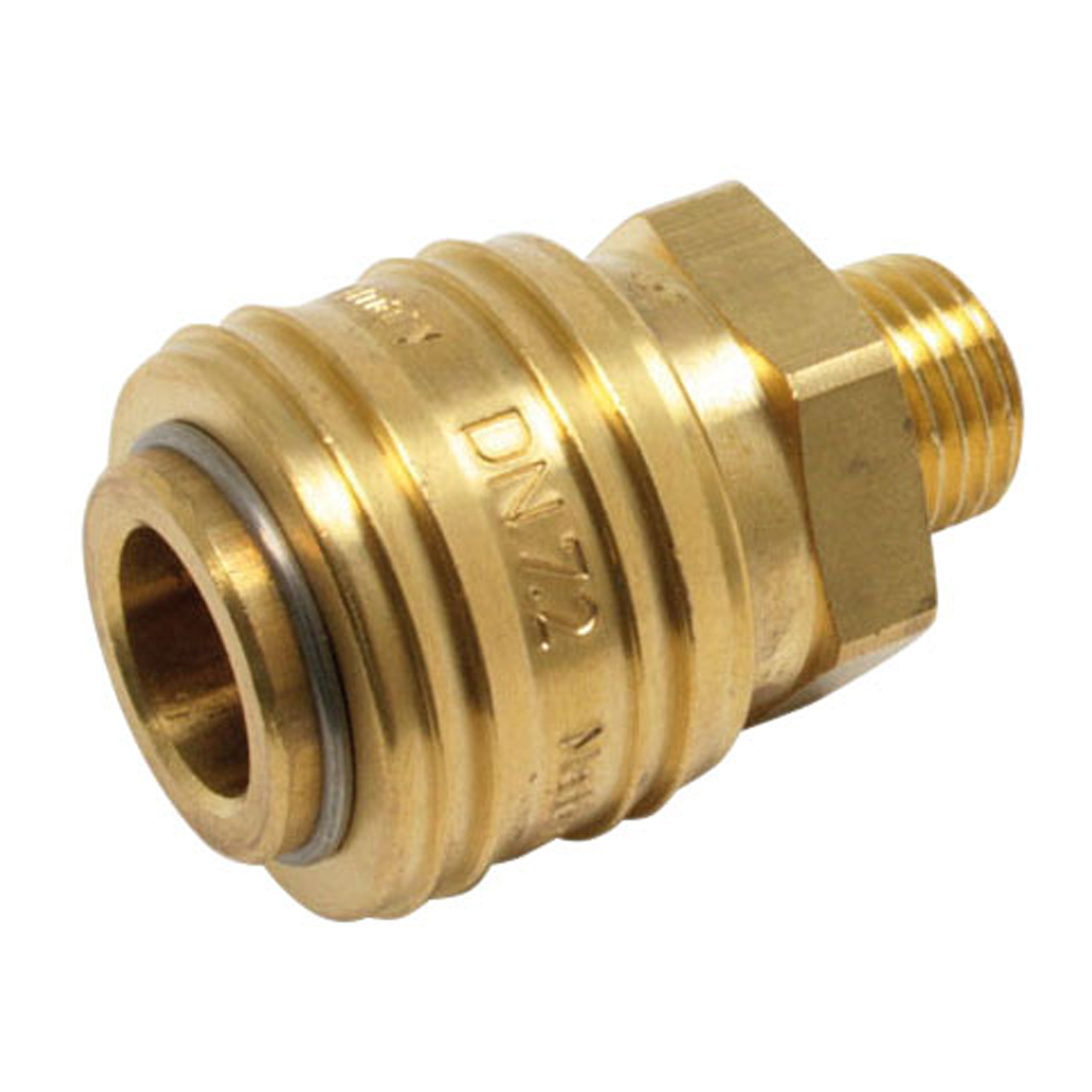 Druckluftkupplung NW 7,2 mm, 1/4'' RH Außengewinde